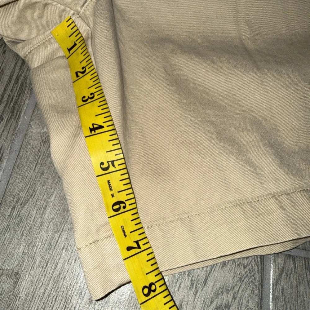 Polo Golf Ralph Lauren Khaki Tan Chino Shorts Men's 35* Fairway Fit VTG *READ